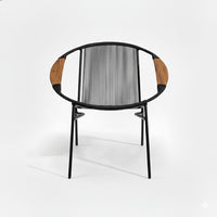 Artesa Tejido Negro Metal Negro