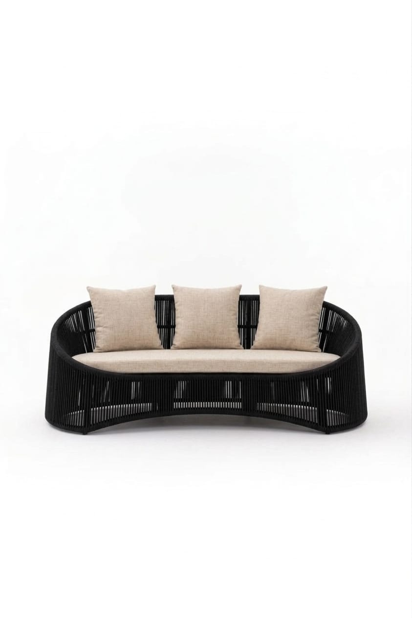 Bali Lounge Beige y Negro