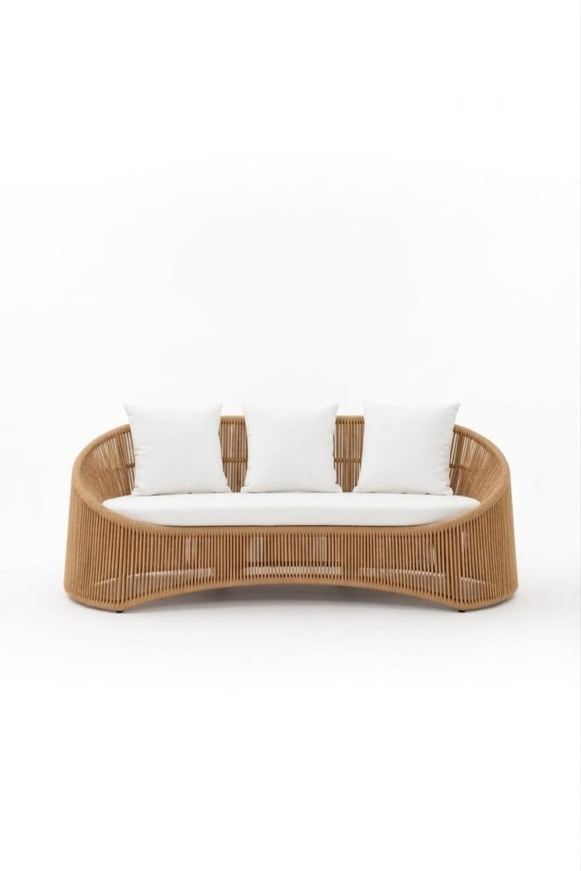 Bali Lounge Blanco y Arena