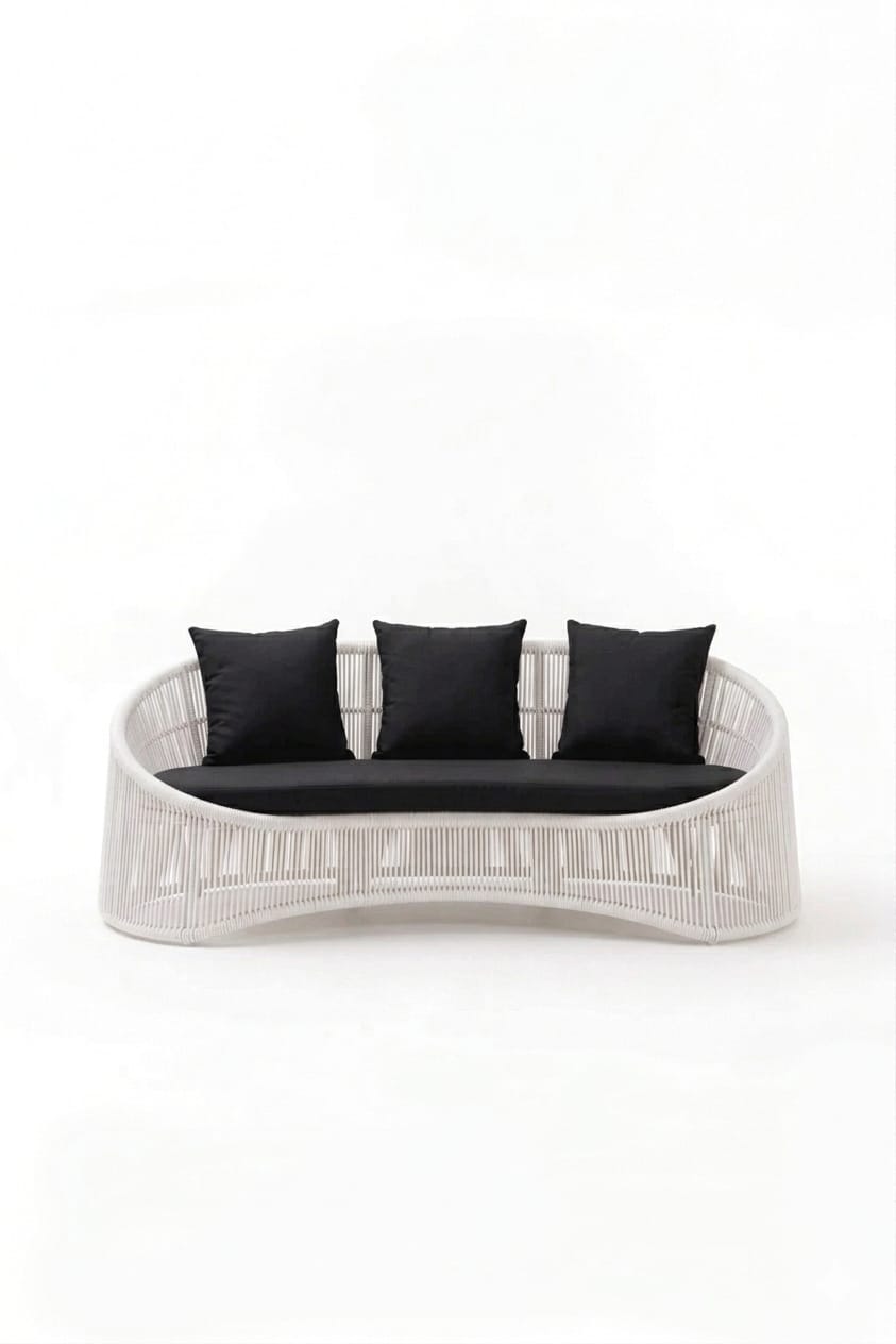 Bali Lounge Negro y Blanco