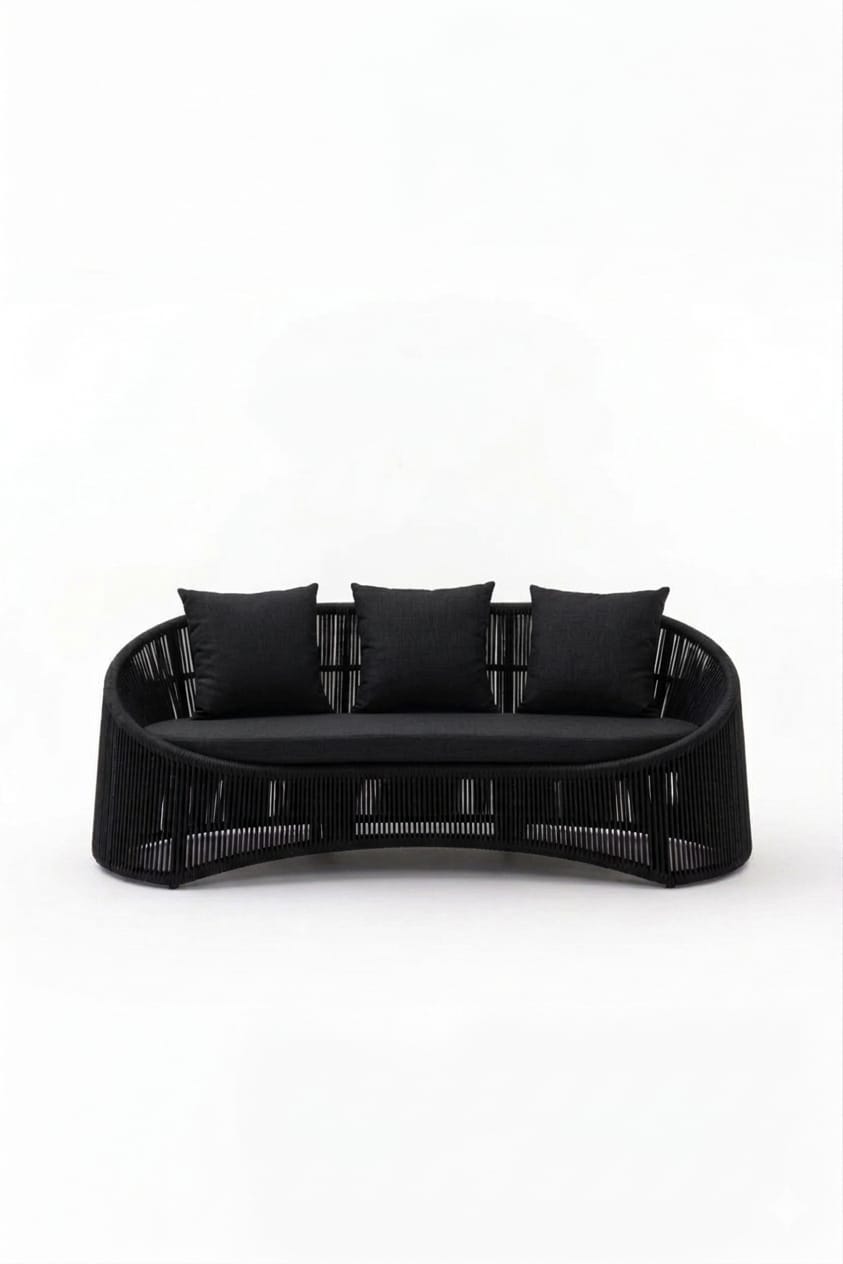 Bali Lounge Negro y Negro