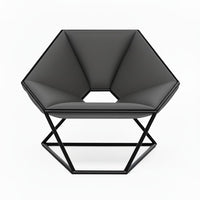 Crystalline Black Tapizado Gris Metal Negro