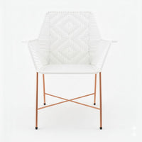 Diamont Gold Tejido Blanco, Blanco Metal Cobre