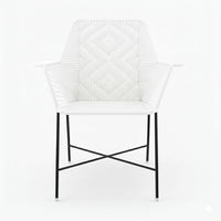 Diamont Gold Tejido Blanco, Blanco Metal Negro