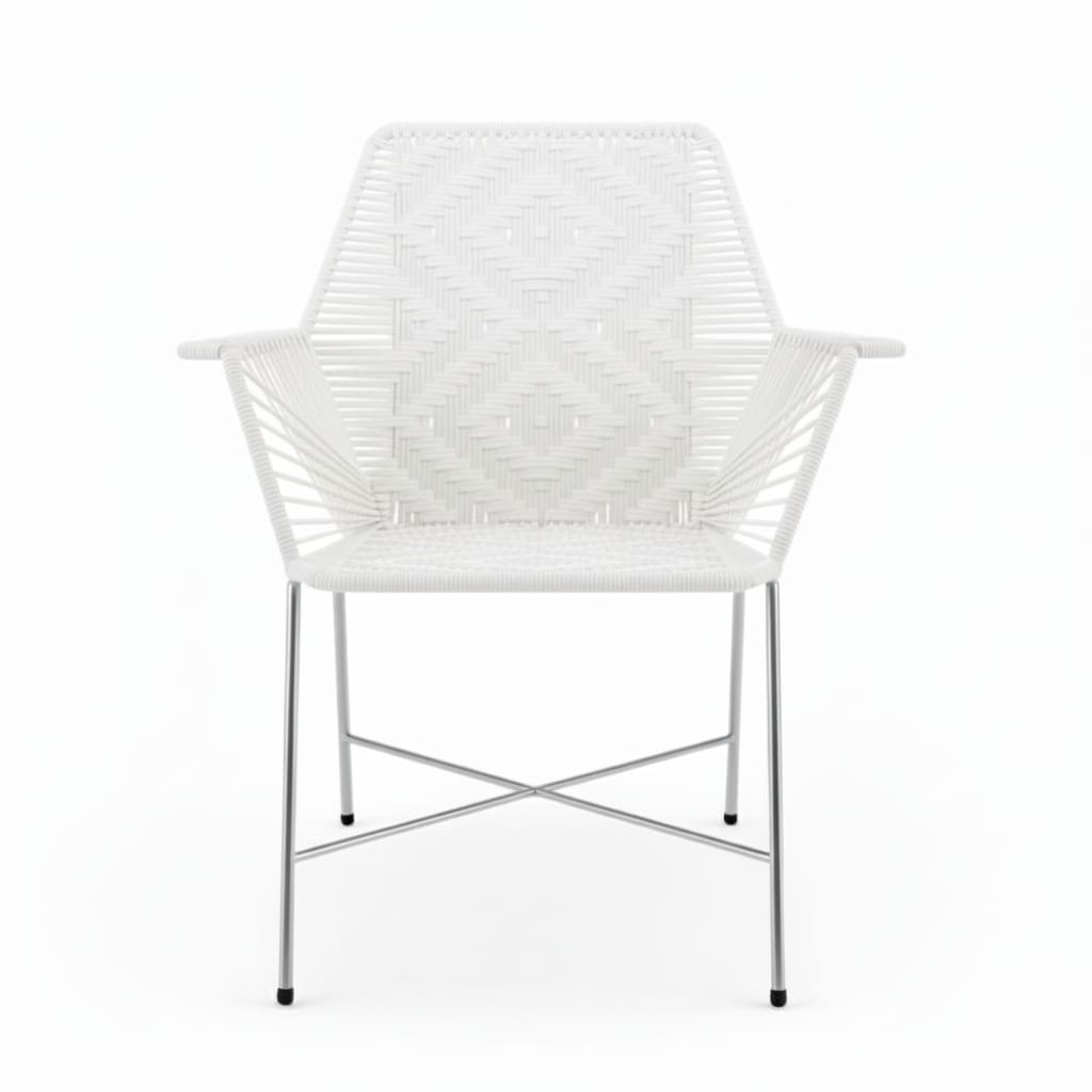 Diamont Gold Tejido Blanco, Blanco Metal Plateado