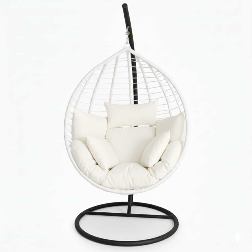 Eclipse Base Negro Tejido Blanco Cojineria Blanco