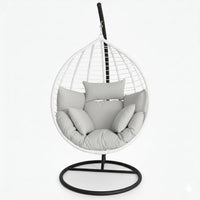 Eclipse Base Negro Tejido Blanco Cojineria Gris