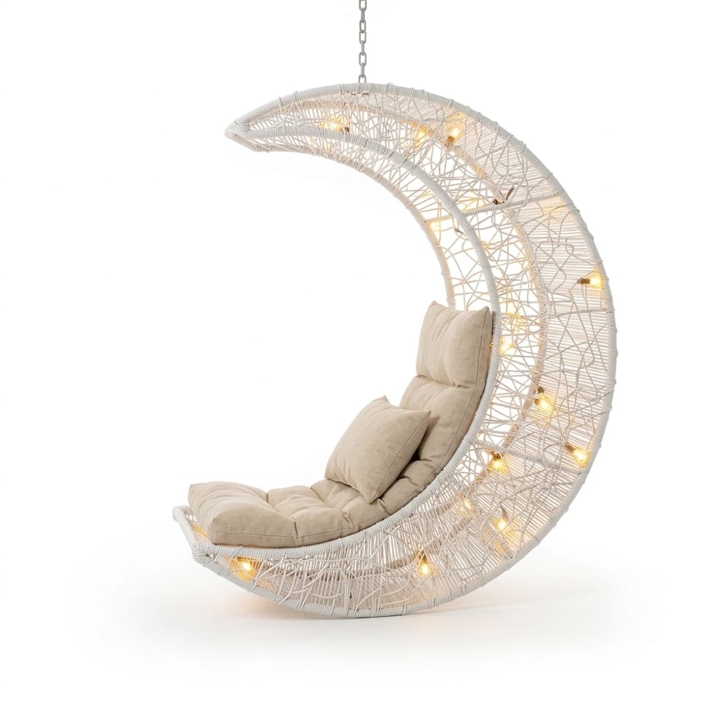 Luna Di Garda Tejido Champaña Cojineria Crema