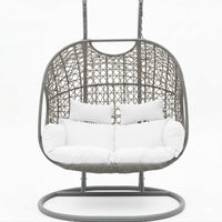 Majestic Doble Base Gris Tejido Gris Cojineria Blanco