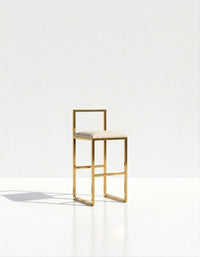 Nordic Tapiceria Beige Metal Dorado