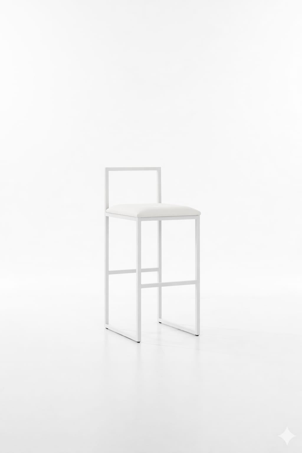 Nordic Tapiceria Blanca Metal Blanco