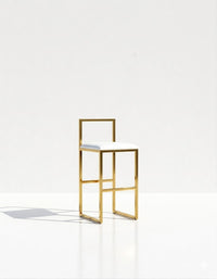 Nordic Tapiceria Blanco Metal Dorado