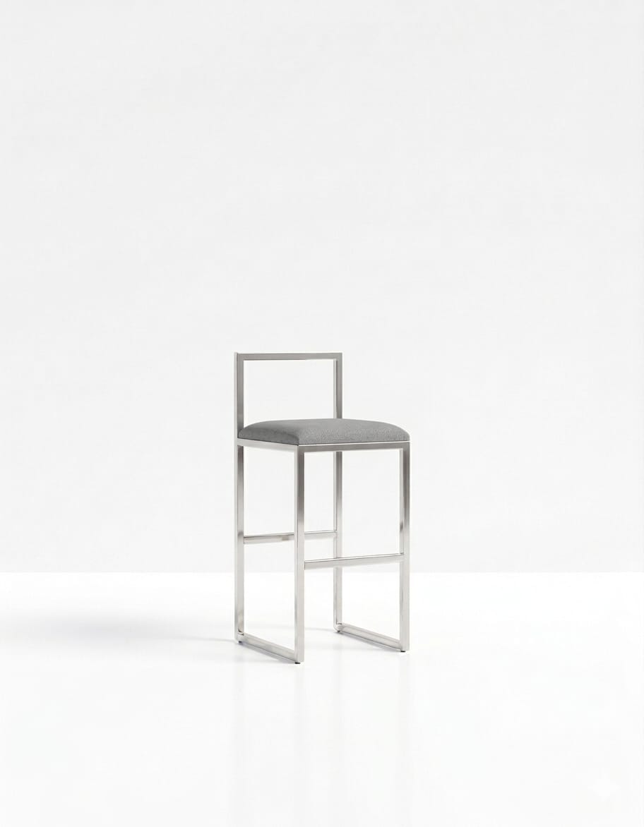 Nordic Tapiceria Gris Metal Plateado