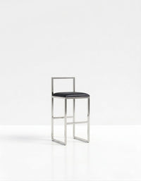 Nordic Tapiceria Negro Metal Plateado