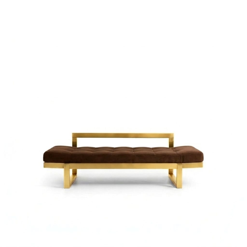 Veranda Sunset Marron y Dorado