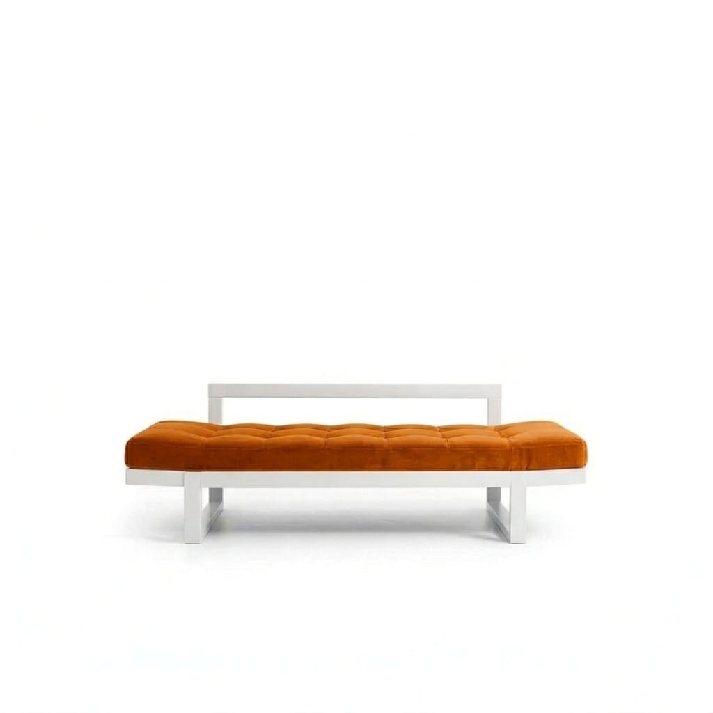 Veranda Sunset Naranja y Blanco