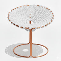 Zenith Real Tejido Blanco Metal cobre