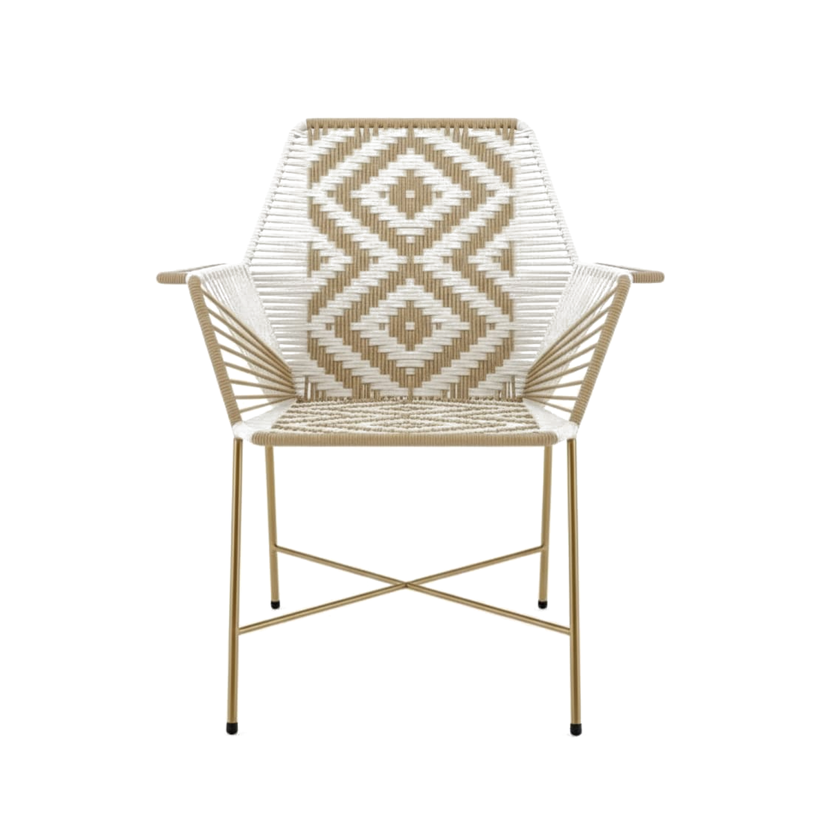 Diamont Gold â€“ Silla Auxiliar Tejida