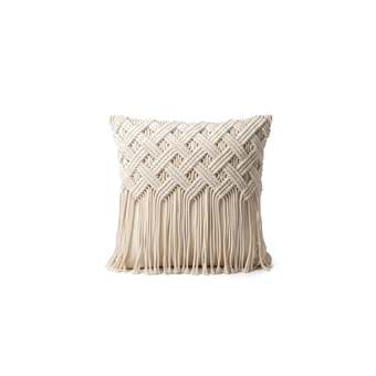 compare product Ivory Tejido Cruz: Cojín Decorativo