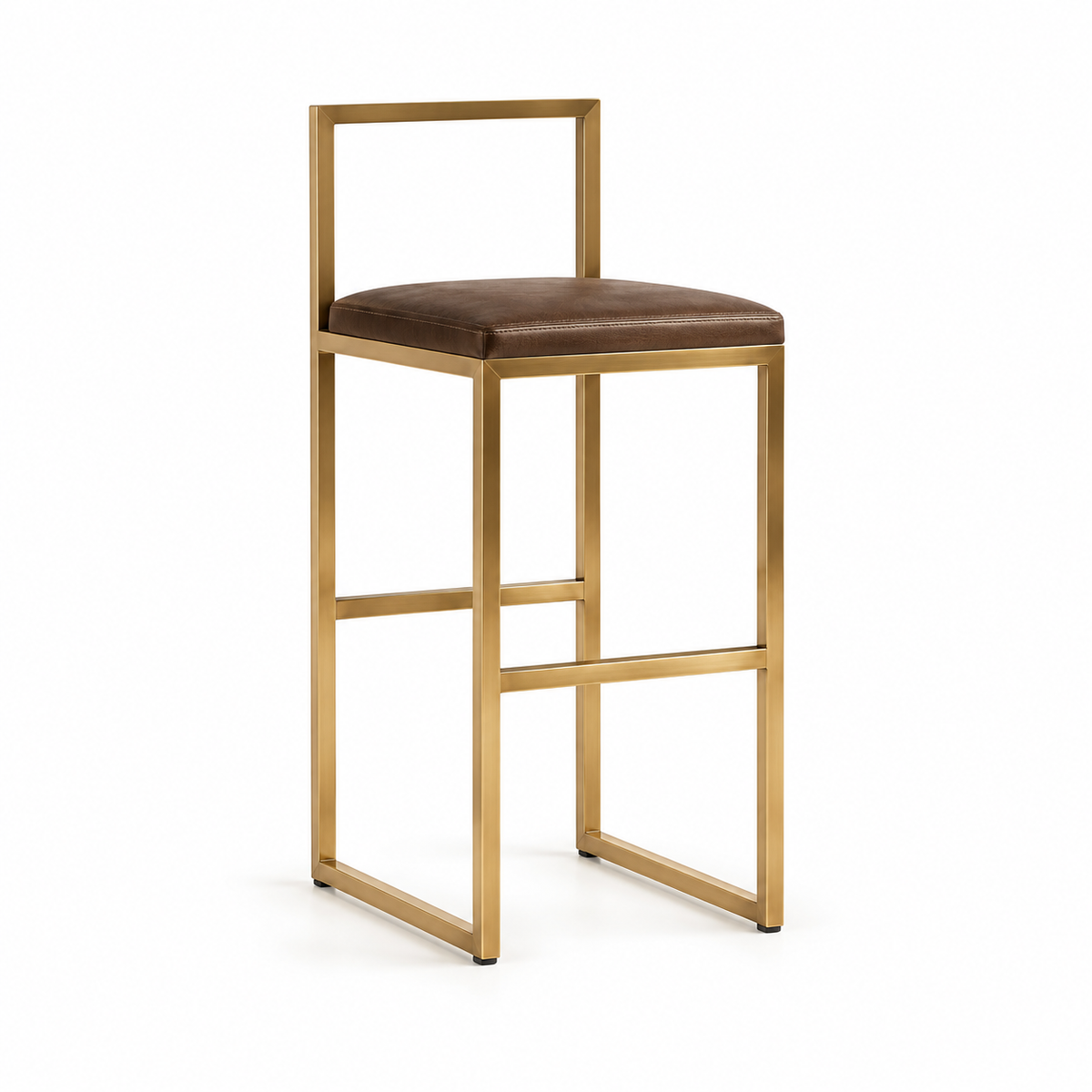 Nordic – silla de barra metálica tapizada