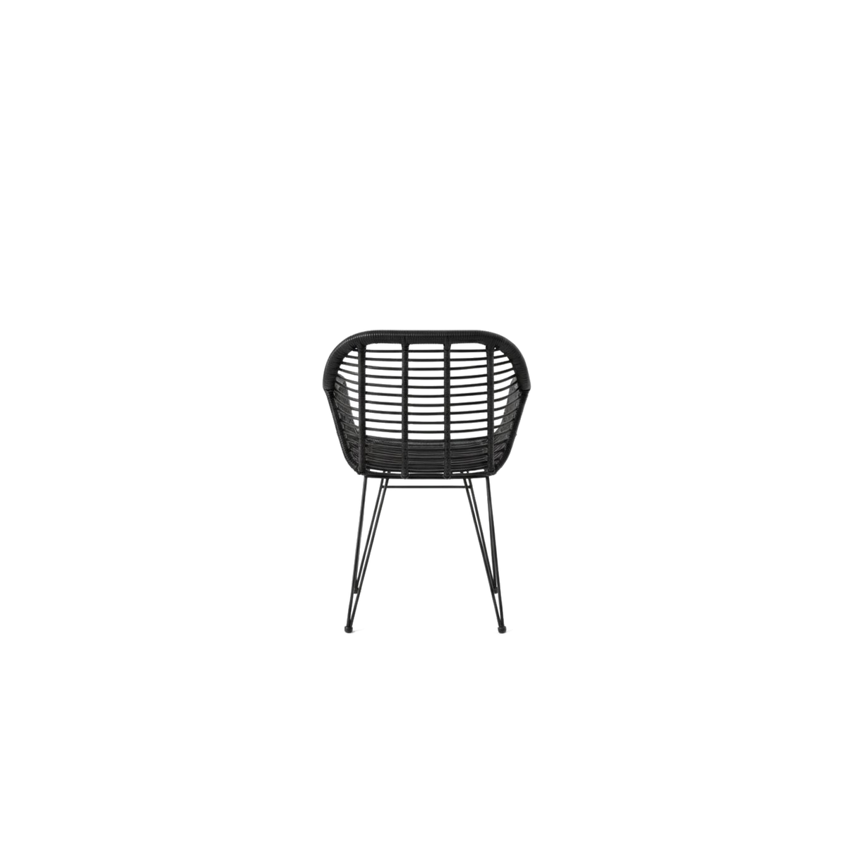 Titan â€“ Juego de Comedor Negro con Mesa de Madera