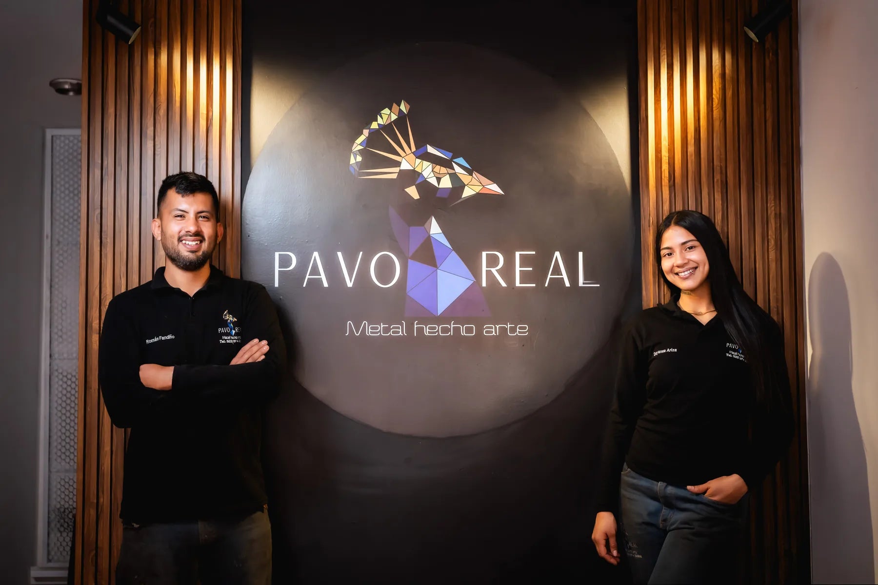 Pavo Real founders Román Fandiño and Dayanna Ariza